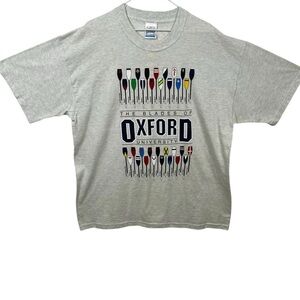 Vintage Oxford University “The Blades” Crew T-Shirt XL NWT Fruit of the Loom